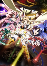 Senki Zesshou Symphogear GX: Believe in Justice and Hold a Determination to Fist. Cover